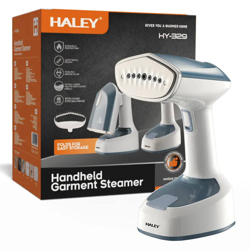 Haley Handheld Garment Steamer | Portable Travel Clothes Fabric Steamer